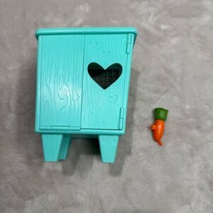 American girl doll Wellie Wishers rabbit hutch